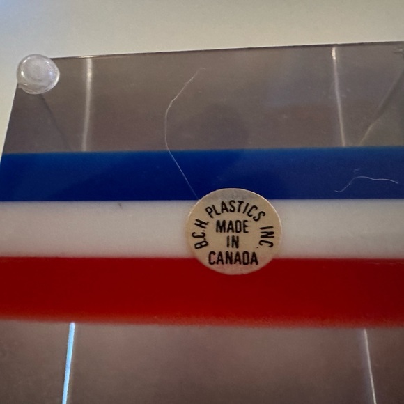 Vintage Lucite Coin Cube Paperweight 1976 bicentennial Quarter B. C. H. Plastics - Picture 5 of 6